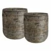 Panier à Linge Rond En Jonc (Lot De 2) -Home24 Soldes 3d0c46528ffc45cba726b8549cefa076