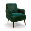 Fauteuil Rétro Velours Vert Forêt -Home24 Soldes 3d5488f9e0fd46b6a8ba7c45c96b9111