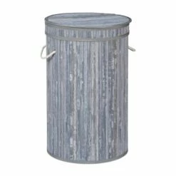 1x Corbeille à Linge Bambou Couvercle -Home24 Soldes 3d63a73047bf496fb8d8372cd0a84945