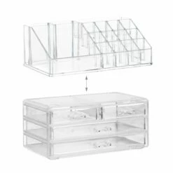 1x Organisateur Cosmétiques 4 Tiroirs -Home24 Soldes 3da68dd047b3436083797a44fc6fbd50