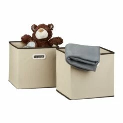 Boîte De Rangement Pliable Lot De 2 -Home24 Soldes 3e6fe76cc48b405d95eaa14e87fc036f