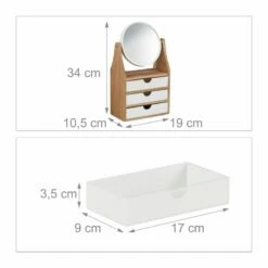 Rangement Cosmétique Avec Miroir -Home24 Soldes 3f6f0dbd45f04a89a29abb4754e1d38d