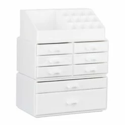 1x Organiseur Make Up Tiroirs Noir Doré 32 1x Organiseur Make Up Tiroirs Noir Doré -Home24 Soldes 3fec4a9341b142e894ecb04757b9140a