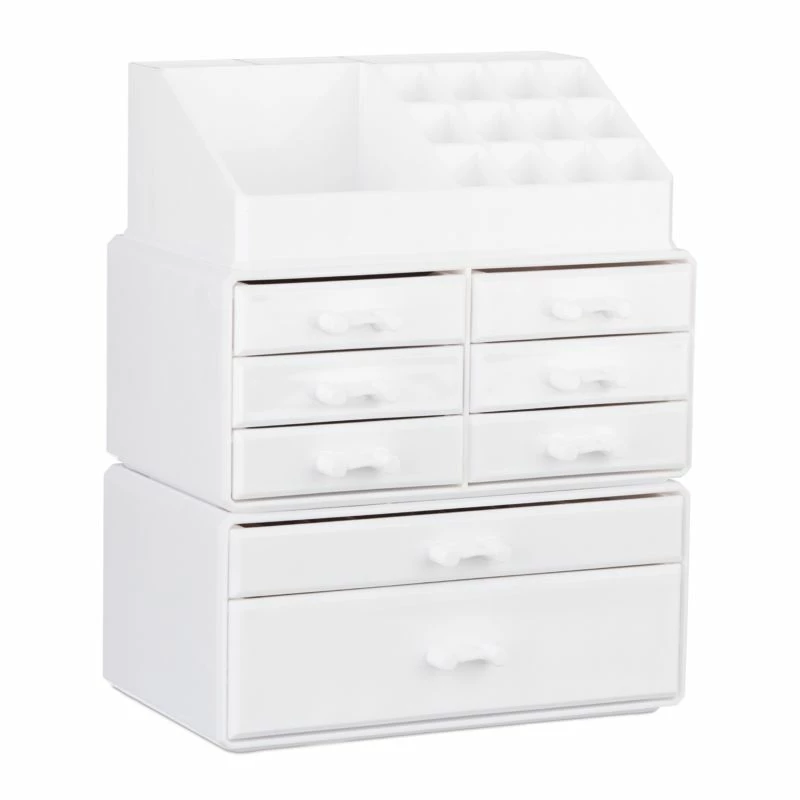 1x Organiseur Make Up Tiroirs Noir Doré 13 1x Organiseur Make Up Tiroirs Noir Doré – Image 11