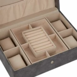 Boîte à Bijoux Effet Cuir 36 Boîte à Bijoux Effet Cuir -Home24 Soldes 43c850c5445f44449a8f87a164759c2d