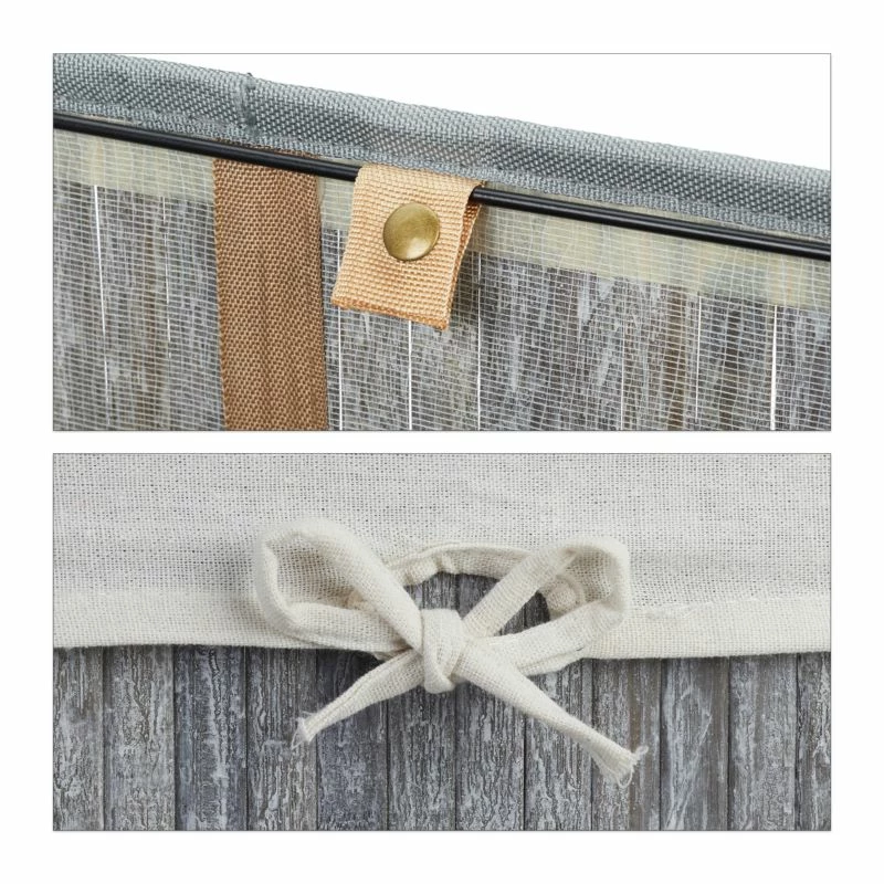 Panier Lessive En Bambou Rectangulaire 9 Panier Lessive En Bambou Rectangulaire – Image 7