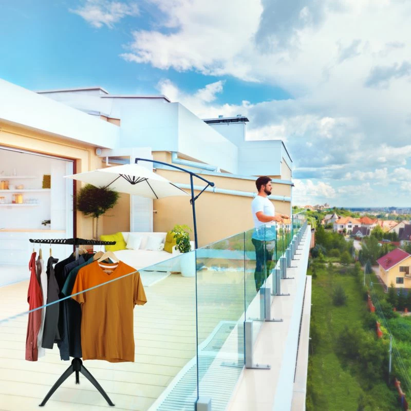 Étendoir Pliable Pour Cintres 5 Étendoir Pliable Pour Cintres – Image 3