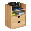 Organiseur De Bureau En Bambou 2 Tiroirs 2 Organiseur De Bureau En Bambou 2 Tiroirs -Home24 Soldes 458e08e897e4473392c04accdf45b370