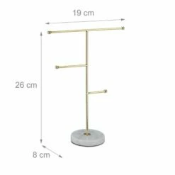 Porte-bijoux Doré -Home24 Soldes 479963c8264e41779a318a16f058bca6