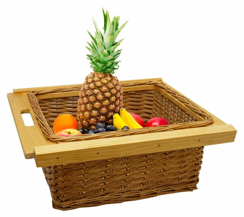 3 X Paniers En Osier 500mm 7 3 X Paniers En Osier 500mm – Image 5