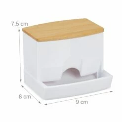 Distributeur Coton-tiges -Home24 Soldes 4965e117a766485a97361c072ed04bf9