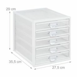 Boîte De Rangement Avec 5 Tiroirs -Home24 Soldes 499df2154e9b4998bb5d9cd1e8898c73