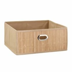 5x Paniers De Rangement En Bambou Blancs -Home24 Soldes 4a02a407c83d479ab5150ba787a9ba3b 5