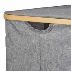 Panier à Linge 2 Compartiments Gris -Home24 Soldes 4aa448456c8946ff9c4805bf37450264