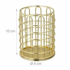 3x Pots à Pinceau Maquillage Métal Rond -Home24 Soldes 4c3916b3dc28467e9f2bde48057c5065 4