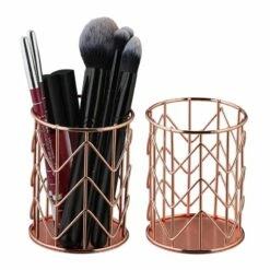 Lot De 2 Range-stylos Rose Gold