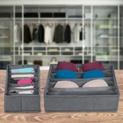 4 Pièces Organiseur Sous-vêtements -Home24 Soldes 4e18ad7e4f3043aa8a90779e84e727cd