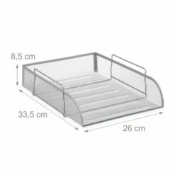 Corbeille à Courrier Argentée Lot De 10 -Home24 Soldes 4ed318641c4a4c639d83dea3db159a45