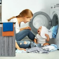 Panier à Linge Bambou 2 Compartiments -Home24 Soldes 4f99979d2c954f588d7a6be73427a554 2