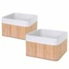 Boîte De Rangement HWC-C21 (lot De 2) -Home24 Soldes 4ffe03f0986249abb9d8933a730599ab
