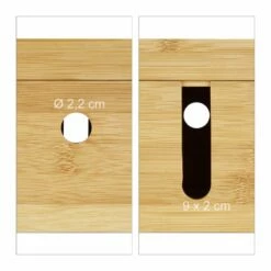Boîte à Câbles En Bambou Nature -Home24 Soldes 52cdf84fd2ee4714b563a33ad20df909