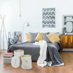 1x Panier Linge En Bambou Ovale Nature 31 1x Panier Linge En Bambou Ovale Nature -Home24 Soldes 53ee8f566bdc495eb573c59e36c38c7b 2