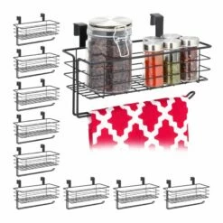 10x Paniers Suspension Et Porte-rouleau -Home24 Soldes 541b36b44d9d41fdaa7fb3f3eb33ca79