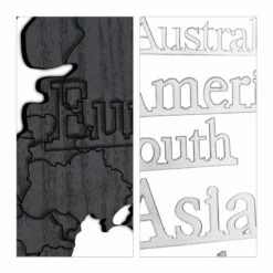 Carte Monde En Bois Avec 5 Horloges -Home24 Soldes 575cd50ece584b72ac5bdeab73dc42ec