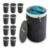 Lot De 10 Paniers à Linge Bambou Ronds 2 Lot De 10 Paniers à Linge Bambou Ronds -Home24 Soldes 57747fcf7ffb4ffabccce89da1bc6662