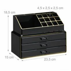 Organiseur Maquillage Avec Coffret Bijou 13 Organiseur Maquillage Avec Coffret Bijou -Home24 Soldes 590cfee5b3ee46fc9a2e52851440c08e