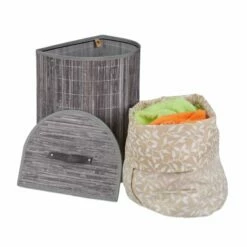 2x Paniers à Linge Bambou -Home24 Soldes 59235ce6d8664c5f8e6bc5db43a98729 1