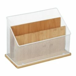 Porte-documents En Bambou Et Métal