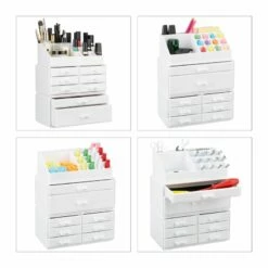 1x Organiseur Make Up Tiroirs Noir Doré 36 1x Organiseur Make Up Tiroirs Noir Doré -Home24 Soldes 5ae2bf04f1e745a3b7d67eca5c0648d2