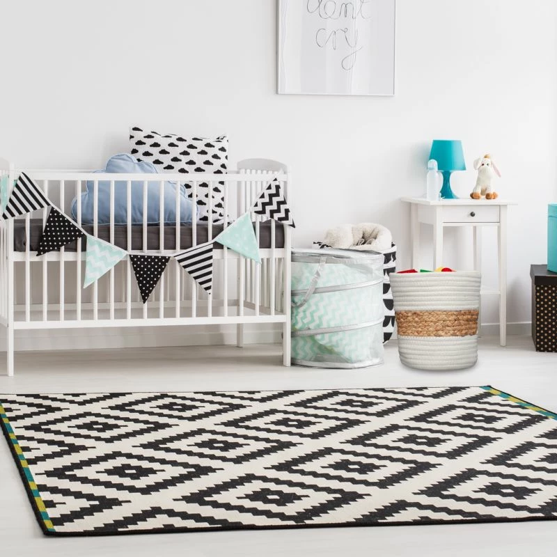 Panier Rangement Coton Bicolore 10 Panier Rangement Coton Bicolore – Image 8