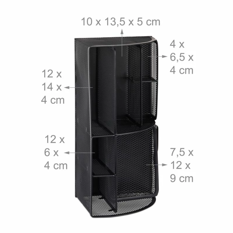 Organiseur De Bureau 6 Compartiments 6 Organiseur De Bureau 6 Compartiments – Image 4