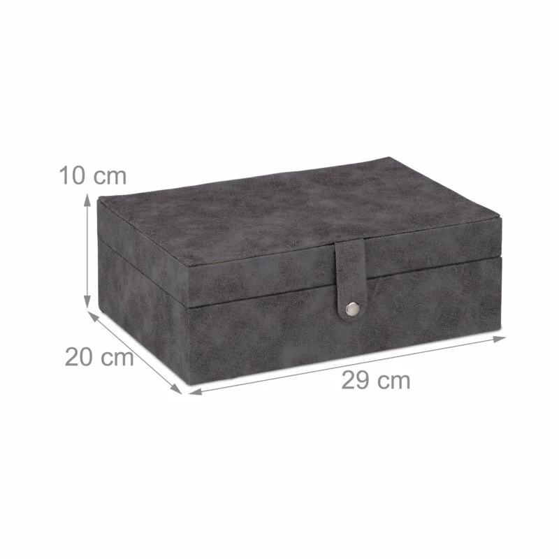 Boîte à Bijoux Effet Cuir 14 Boîte à Bijoux Effet Cuir – Image 12