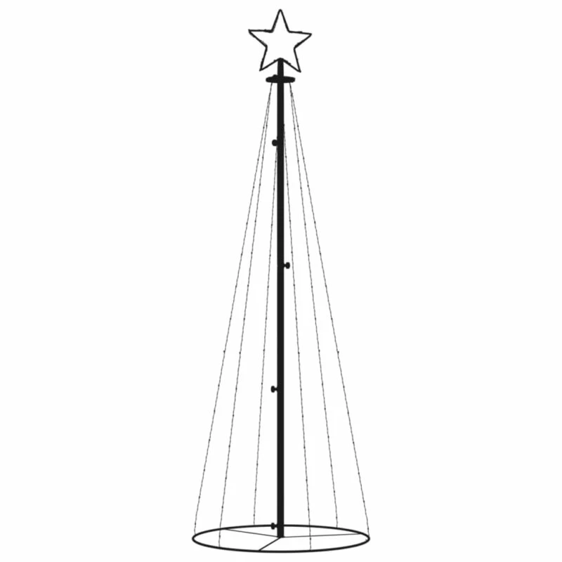 VIDAXL Arbre De Noël Cône 5 VIDAXL Arbre De Noël Cône – Image 3