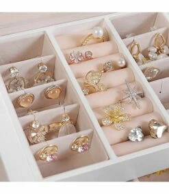 Coffret à Bijoux Avec 2 Tiroirs - H12 Cm -Home24 Soldes 60fb2a809d91493ba6d1b525e84cc2e4