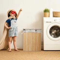 Panier à Linge En Bambou 2 Compartiments 12 Panier à Linge En Bambou 2 Compartiments -Home24 Soldes 622ff5fea68746d1992017d2c2aa2b8f