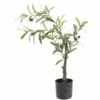 Olivier Artificiel En Pot 85 Cm