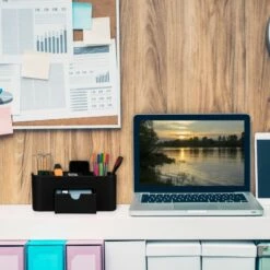 Porte-crayon Aspect Cuir -Home24 Soldes 69de67572a184ed3be705f064caf9358