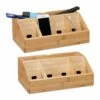 2x Organiseur De Bureau Bambou