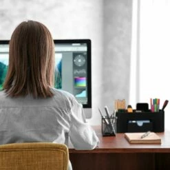 Porte-crayon Aspect Cuir -Home24 Soldes 6aea5aa9a79a45bcb27a21915c2e4e65