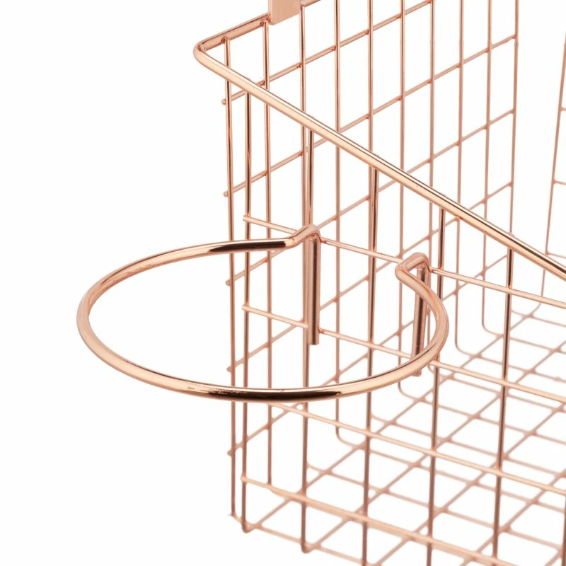 2x Panier Suspension En Métal Doré 13 2x Panier Suspension En Métal Doré – Image 11