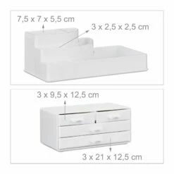 Organiseur De Maquillage 4 Tiroirs -Home24 Soldes 6c5d04007a8b4a63bb4da031ca385f3a