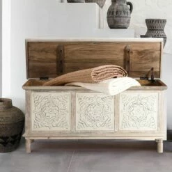 Mala - Coffre De Rangement En Manguier M -Home24 Soldes 6cc2cf94941540208b919a8f440a628c