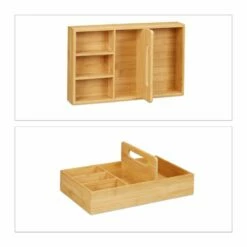 Organiseur Bureau Bambou 5 Compartiments -Home24 Soldes 6e8c2ecde84c4f22a1bb85c71691a904