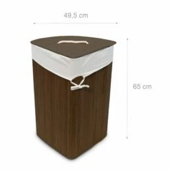 Lot De 3 Paniers à Linge Bambou -Home24 Soldes 6f149fa976374f35a19032af5f1f8a69