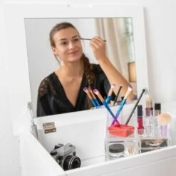 Organiseur à Maquillage Avec 3 Tiroirs -Home24 Soldes 71e748eb64734bd0ad1d9b0188c37030