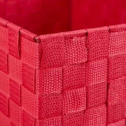 3x Paniers De Rangement Rouges à Poignée -Home24 Soldes 73e57e4da5bb45e78cf434b465c88214